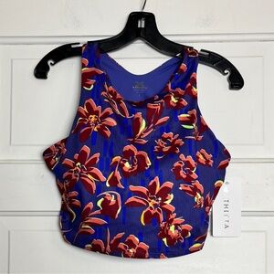 Athleta Conscious Crop Printed D-DD